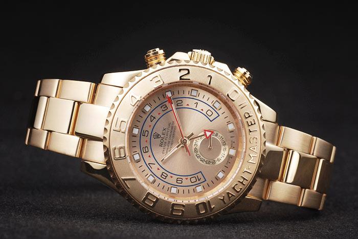 Rolex Yacht-Master II Golden Surface Watch-RY3336